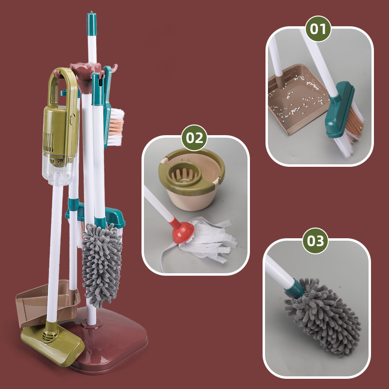 ألعاب تنظيف حياة محاكاة للأطفا - مراجعة Kids Outdoor Broom وسعره