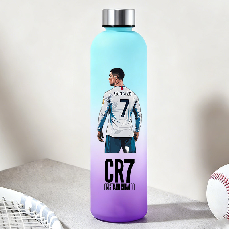 900 مللي CR7 زجاجات مياه عادية - مراجعة Kids Outdoor Kitchen Accessories وسعره