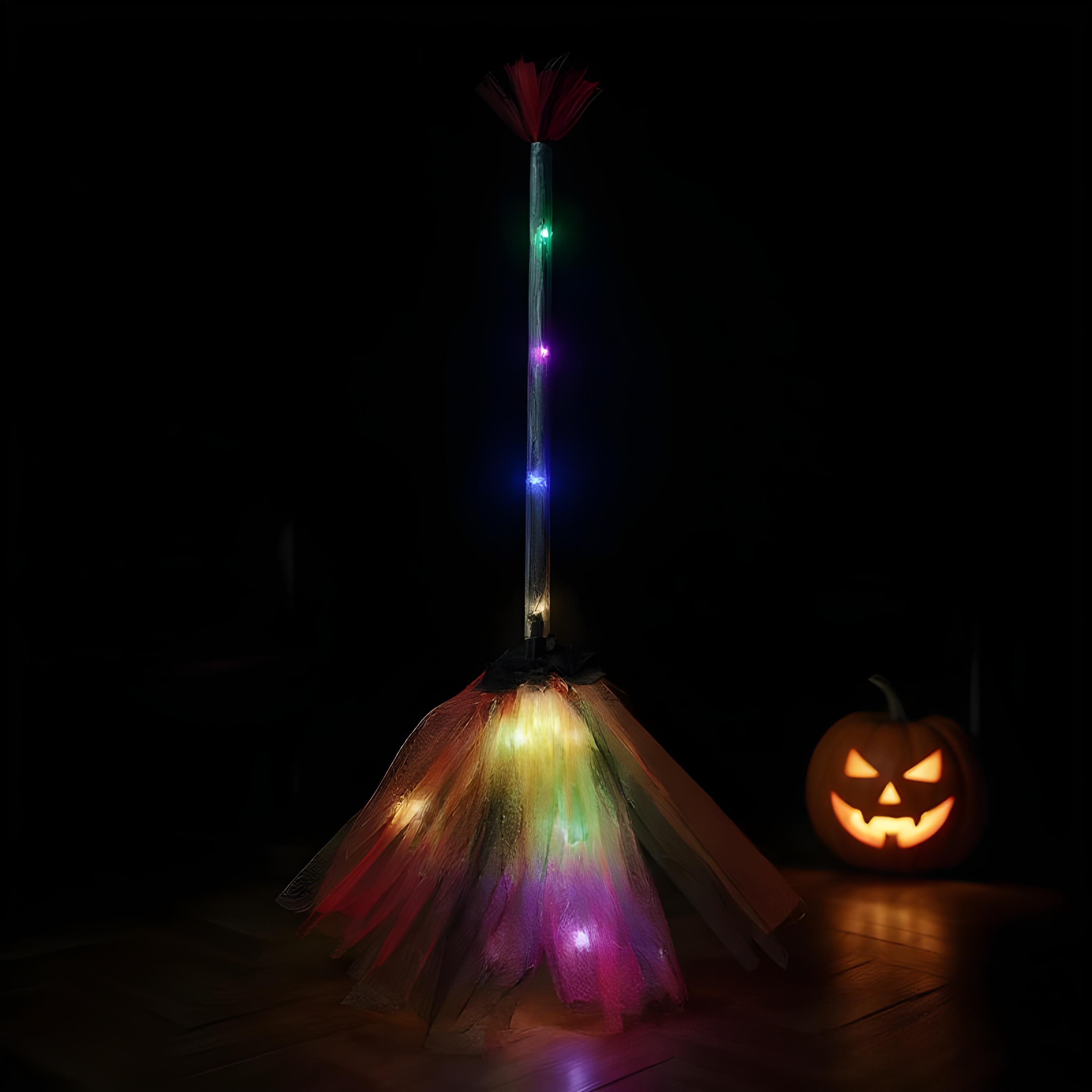 مكنسة الساحرات الشبكية تعمل با - مراجعة Kids Outdoor Broom وسعره