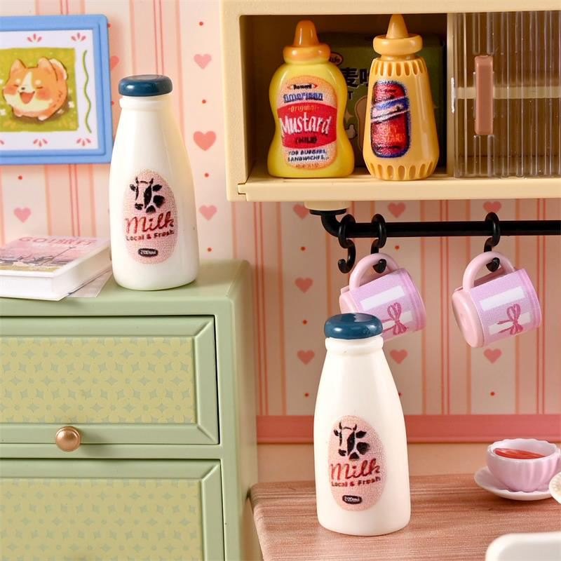مصغرة الغذاء لعبة مجسمة زجاجة  - مراجعة Kids Outdoor Kitchen Accessories وسعره